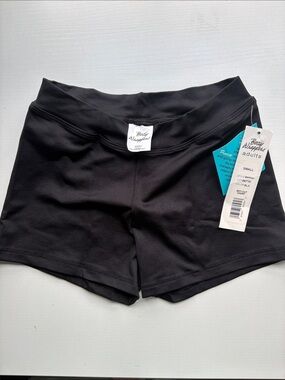 Body Wrappers Black Women's Bike/Dance Shorts